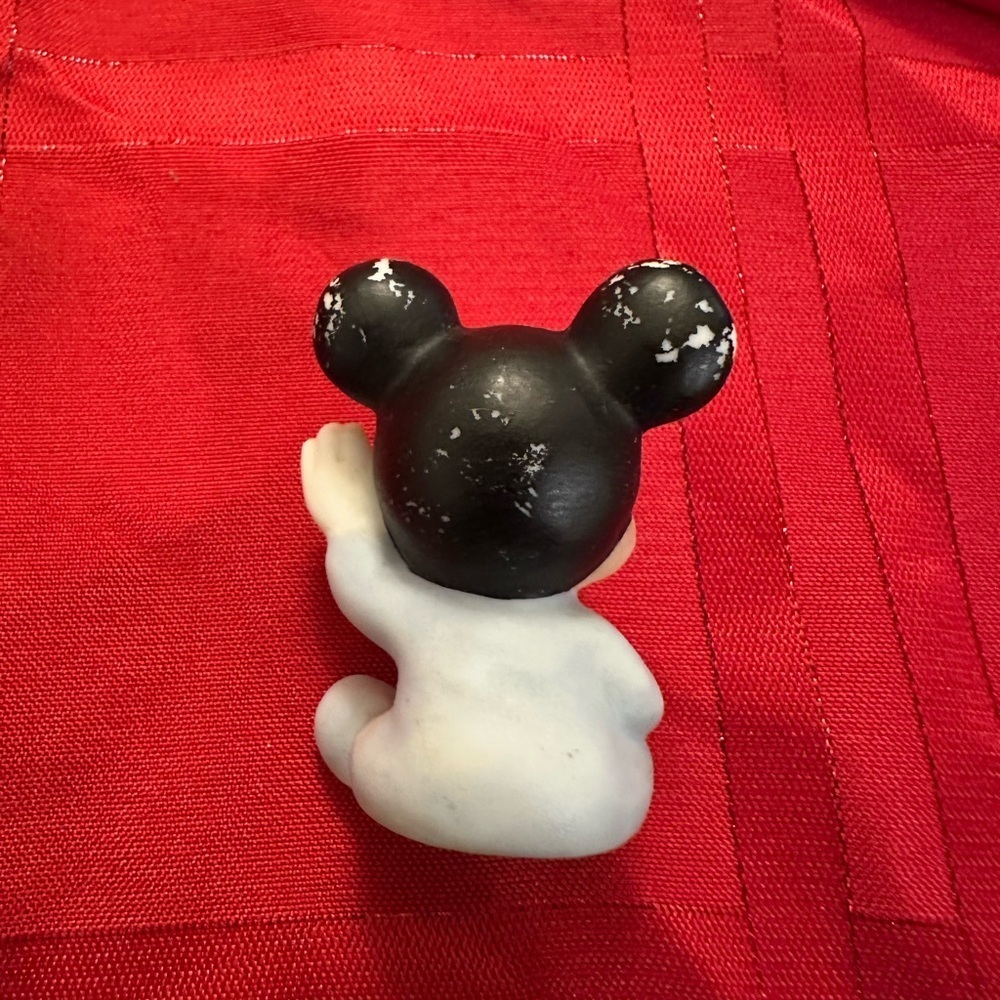 Vintage Disney Baby Mickey & Minnie Mouse and Pluto Bisque Figurines Sri Lanka - Picture 3 of 10
